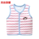 Áo vest cho bé mùa xuân và mùa thu dày mùa thu và mùa đông Áo vest bé ấm áp áo vest nam và nữ 0-1 tuổi áo gile trẻ sơ sinh