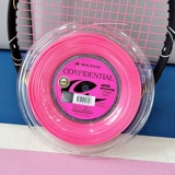 Solinco Solinco Confidential Мягкая теннисная струна, розовая пятиугольная твердая струна из полиэстера, устойчивая к вращению