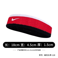 [Повязка на голову] Черный, красный и белый/белый крючок