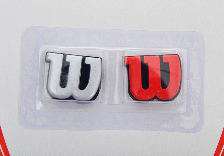 Vợt tennis Wilson Weir giảm xóc giảm xóc logo thời trang hai màu 2 chỉ sốc 2 thẻ vợt wilson