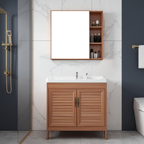 Bathroom cabinet floor-standing laundry pool space aluminum wash basin integrated basin balcony washboard basin washbasin