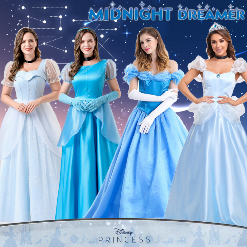 Children's Day Snow White Dress Sleeping Beauty Adult Cinderella Cosplay Birthday Party Masquerade Costume