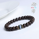 Индонезийский оригинальный кокосовый браслет прямо к круглым бусинкам старогообразные бочковые бусинки таблетки от полированных мужчин и женщин буддийские бусинки