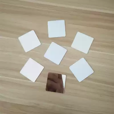 Student hand-made periscope making material square round small mirror children's toy experimental flat mirror