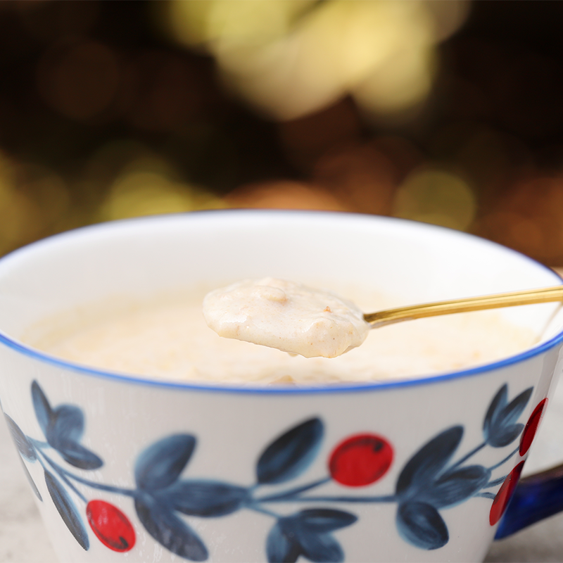 Yijia high-fiber oatmeal meal replacement rice paste powder milk porridge brewing breakfast brewing non-brown rice porridge 450g