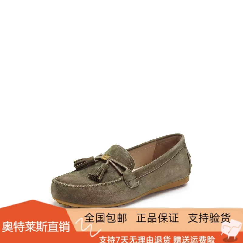 Same Style as in the Mall, 2026 Spring New Retro Loafers, Flat Slip-On Comfortable Women's Shoes A9125Aa6