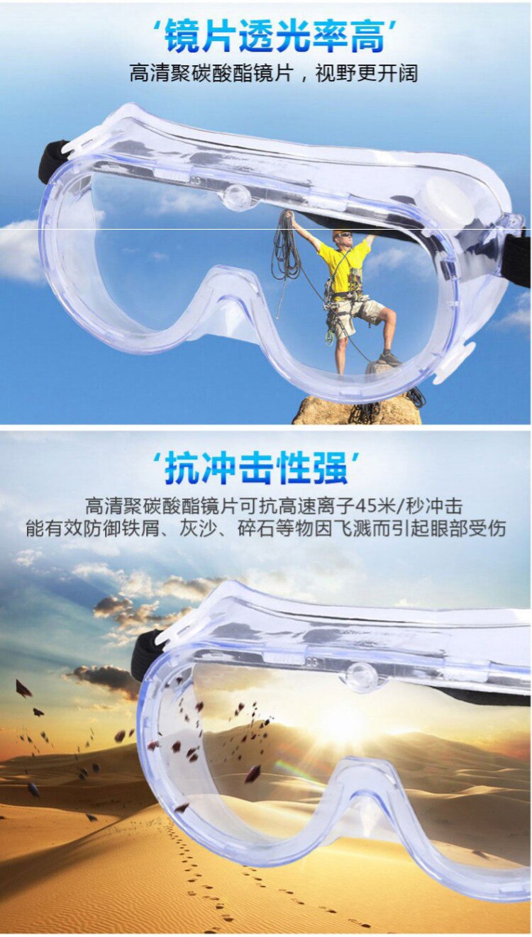 Очки для водителя 防沙骑行眼镜护目镜防尘透气防飞溅男女通用防护眼镜防飞沫眼罩 Horse/drawn vehicles