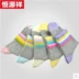 Hengyuanxiang phụ nữ đích thực vớ tre chất xơ khử mùi vớ ẩm độ ẩm wicking sinh viên vớ trong ống lỏng vớ