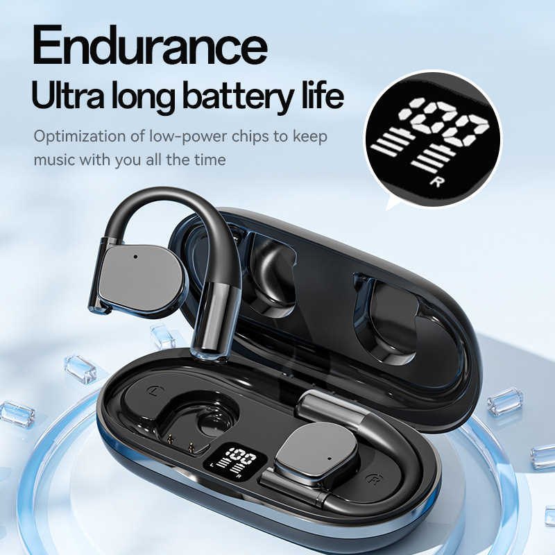 M111 Amazon's New Smart Ai Translation Bluetooth Headset Ows Ear-Hook Type with Ultra-Long Battery Life and Durable Open Design