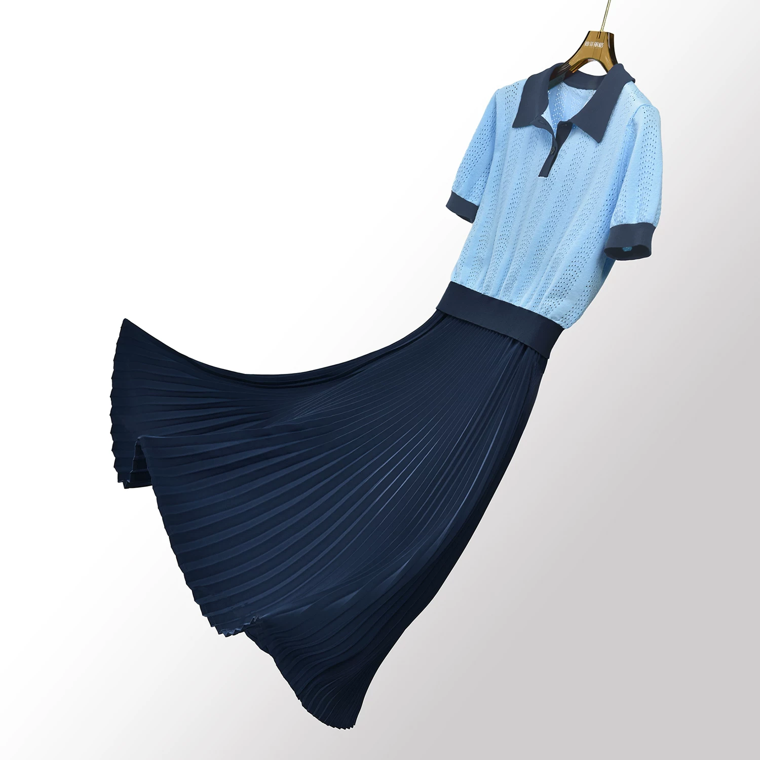 Summer set, skirt, city style