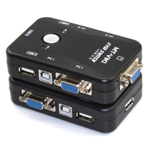 Maxtor MT-201UK two-port KVM switch two-port HD switch with desktop controller