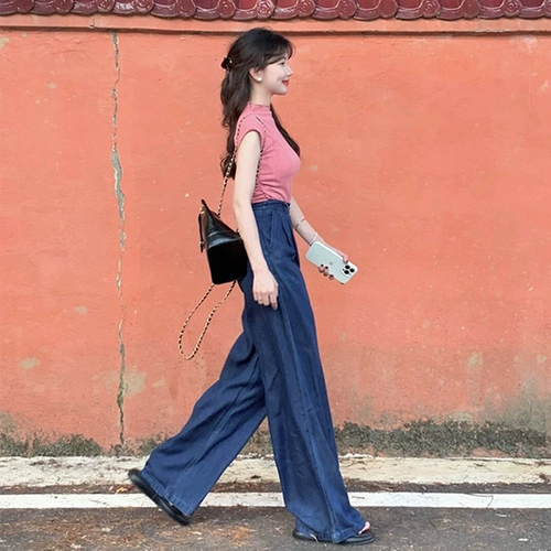 Розовая дизайнерская короткая футболка, тренд сезона, подходит для подростков