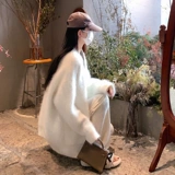 Весна 2025 года, новый стиль, внутренняя многослойная рубашка и свитер для женщин, легкий весенний стиль, ленивый стиль, весенняя одежда, шикарный топ в корейском стиле