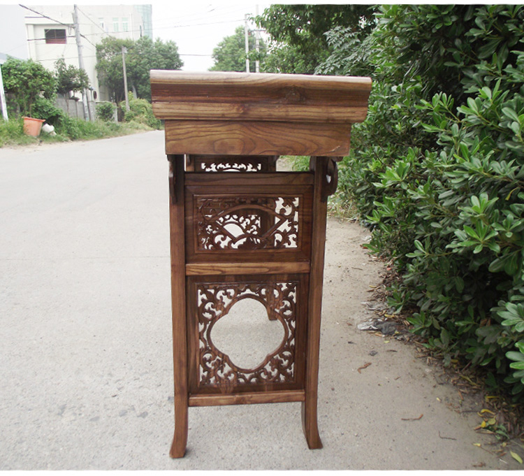 Các triều đại nhà Minh và nhà Thanh cổ Trung Quốc bằng gỗ 卯 卯 đồ nội thất trong sảnh của trường hợp bàn phật cho bàn một vài bàn chạm khắc hoa và hoa - Bàn / Bàn 	bán bàn gỗ cổ điển	