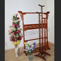 Chinese style Ming and Qing antique residential hotel solid head hanger floor coat rack all kinds of flower stand lantern rack