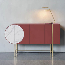 XuanGuan Light Luxury Closed Cabinet Simple Modern Access Locker Living Room Section Table