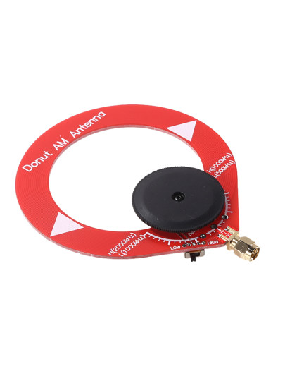 New Version of Donut-Shaped Medium Wave and Short Wave Antenna Am Mw/Sw Antenna Mini Loop Antenna Small Loop Antenna