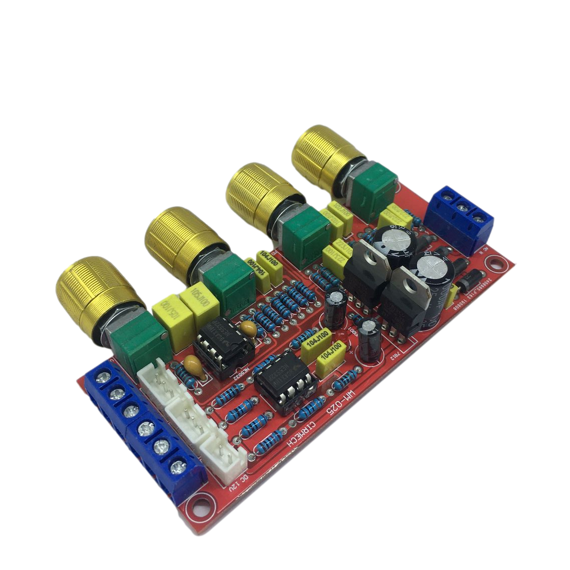 HIFI Hair Burning Grade Pitch Board NE5532 Front Level Board Power Amplifier Front Panel Loose Piece Kit Finished Board