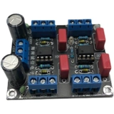 DC Dual -Power четырехканальный предварительный усилитель NE5532 Версия платы привода для привода (готовая плата