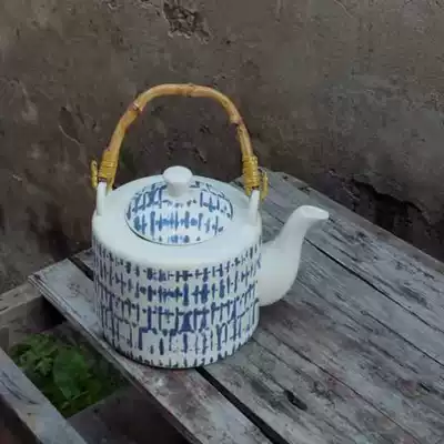 Matte Ceramic Teapot Nordic Tea kettle Cold water kettle Flower tea Coffee pot