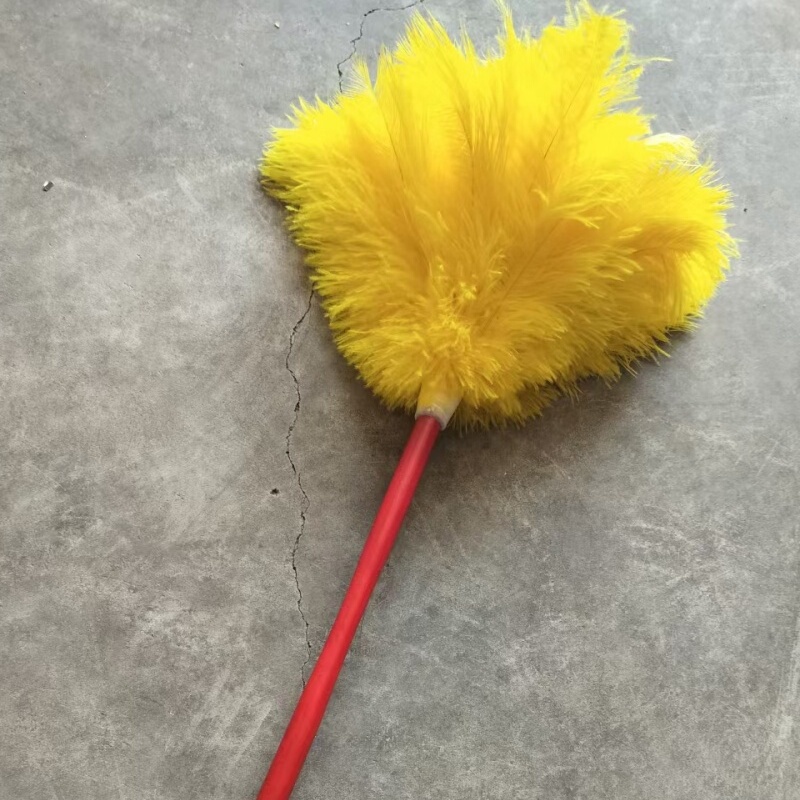Foreign Trade Export Ostrich Feather Duster 60cm (a Gift for One Person) Feather Brush Foreign Trade Export Ostrich Feather Duster 60cm (a Gift for One Person) Feather Brush