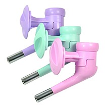 High quality pet drinking head two sides of double water drinking water cage hanging water drinker mouth environmental protection high grade