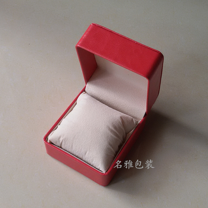 Lật hộp đồng hồ pu da đồng hồ lớn hộp đồng hồ đeo tay hộp có thể được in hình ảnh văn bản LOGO hộp đồng hồ tùy chỉnh - Vòng đeo tay Clasp vòng dâu tằm cho bé