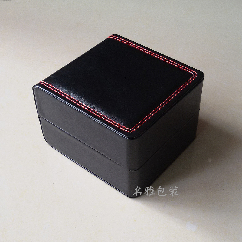 Lật hộp đồng hồ pu da đồng hồ lớn hộp đồng hồ đeo tay hộp có thể được in hình ảnh văn bản LOGO hộp đồng hồ tùy chỉnh - Vòng đeo tay Clasp vòng dâu tằm cho bé