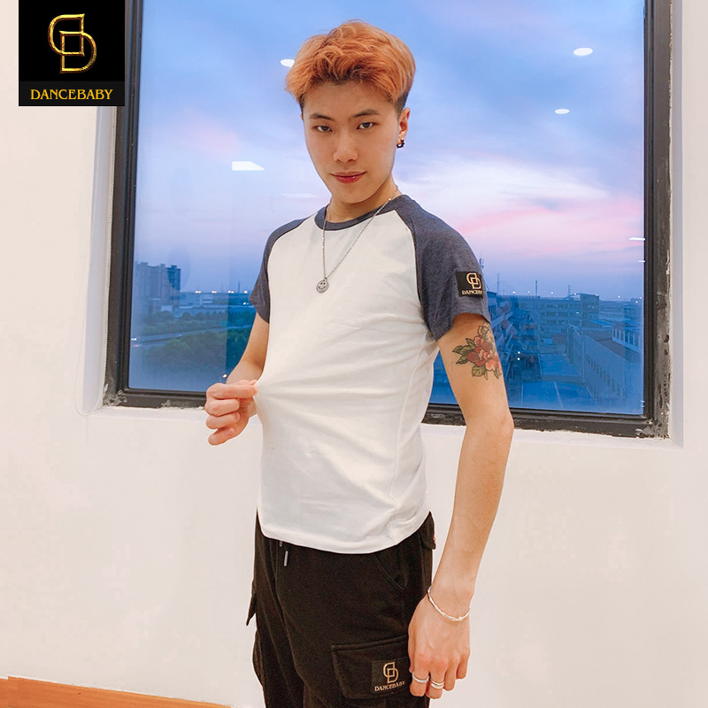 dancebaby men's Latin dance blouses adult new social dance blouses new international morden dance YS66