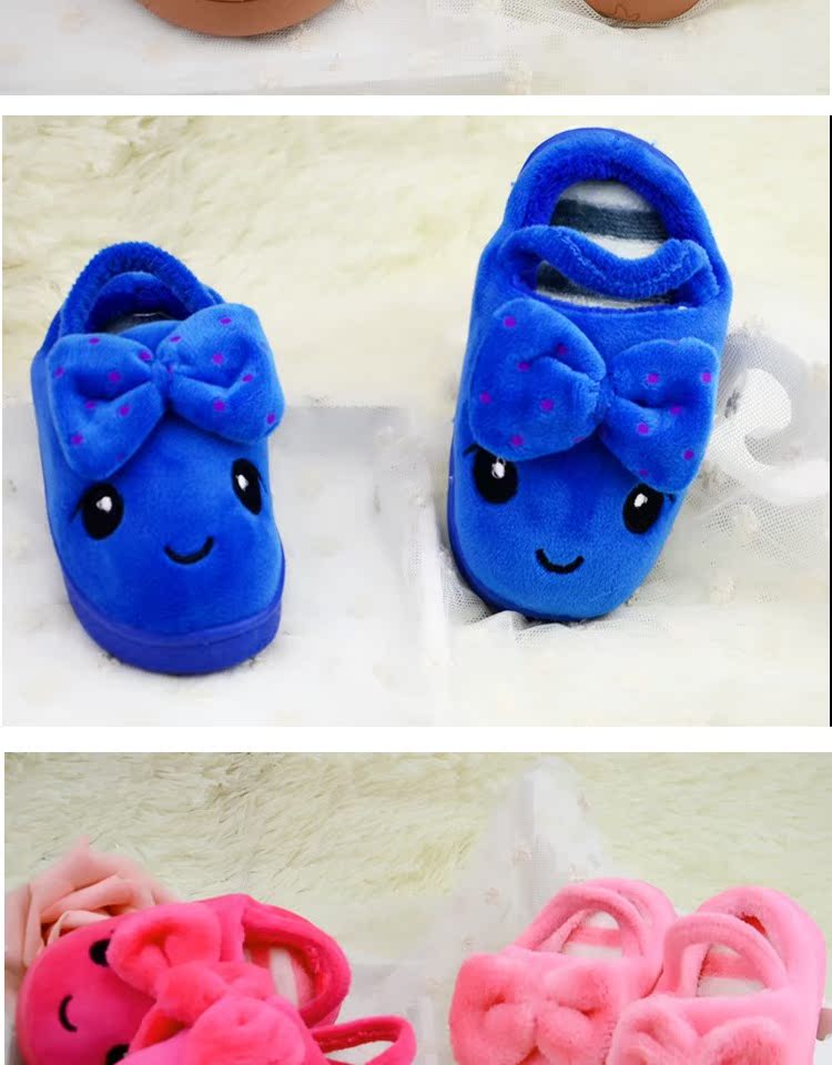 Chaussons enfants en suède - semelle caoutchouc Wear - Ref 986599 Image 14