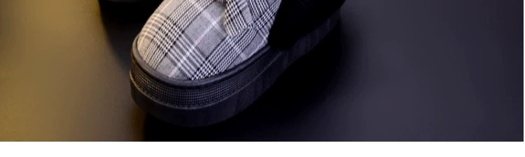 Mùa đông mới của phụ nữ kẻ sọc dép đế dày cotton nhà nữ túi xách với dép không thấm nước tháng bông mùa đông