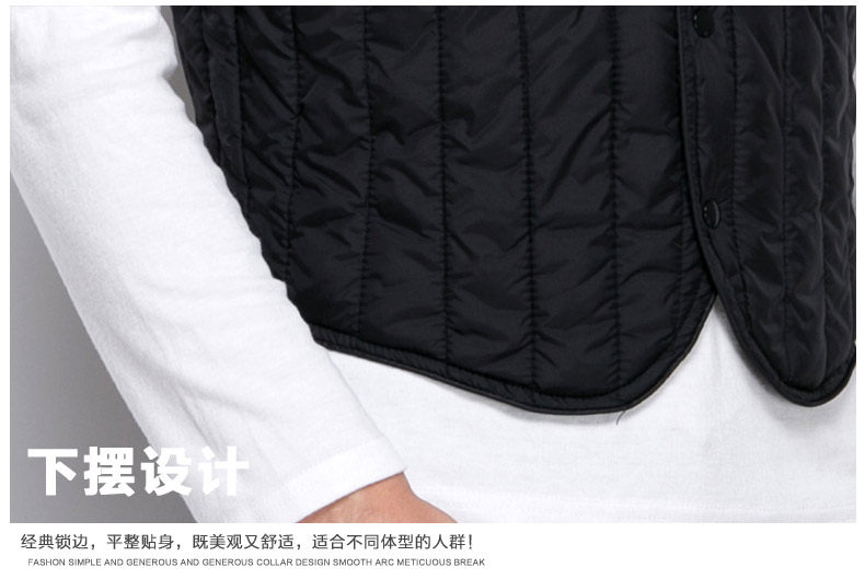 Débardeur homme gilet en coton pour hiver - Ref 1588769 Image 26