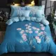Trung Quốc gió gia đình bốn phiên bản 1.5 / 1.8m giường Li bốn bộ trải giường, khăn bông lớn kiểu Trung Quốc bông hoa - Bộ đồ giường bốn mảnh