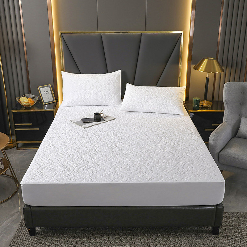 Hotel B&B Waterproof Cool Pad Cover Quilted Thickened Bed Fitted Three-piece Simmons Protective Bed Cover Diaper Sheet Cover