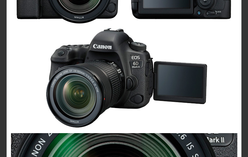 Canon Canon EOS 6D Mark II 6D2 duy nhất cơ thể chuyên nghiệp HD travel SLR máy ảnh kỹ thuật số