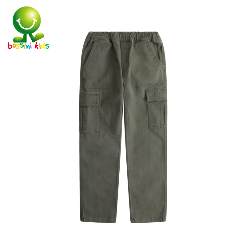 Fort Lion Rồng Childrens Wear 20 mùa thu quần cậu bé mới bé trai quần âu nam quần làm việc childrens quần 631.101.040.