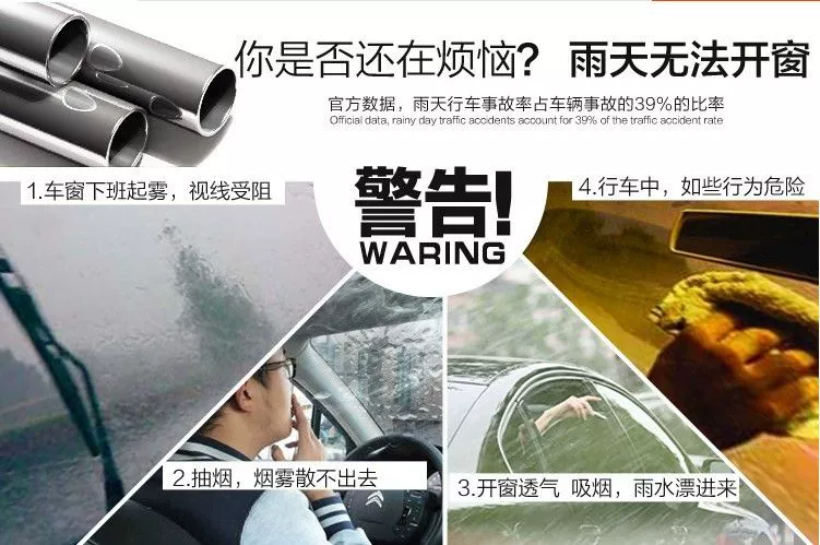 Volkswagen Old Golf 4 Golf 6 tốc độ Teng Mai Teng Lang Shang Shanga Qing Yushi cửa sổ mưa lông mày dày bảng