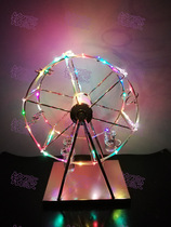 LED illuminated cup holder rotating cocktail stand bullet cup holder new Ferris wheel bullet cup holder colorful wine rack