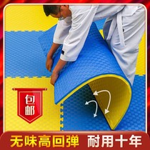 Foam Ground Mat 100 × 100 Professional Taekwondo Mat High Rebound Martial Arts Street Dance Training Kindergarten 1 m Bubble