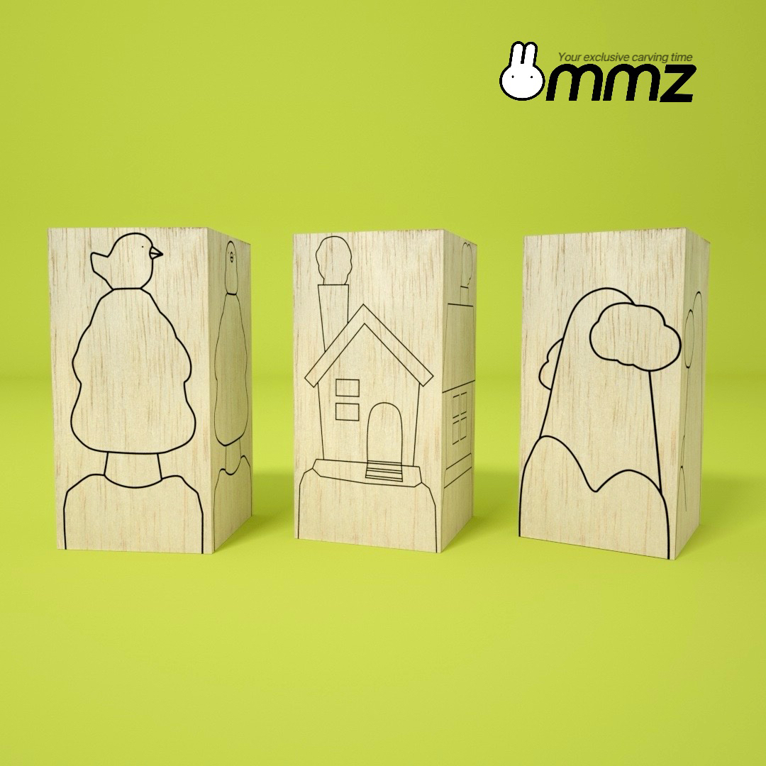 DIY木片：大自然馈赠的创意玩教具