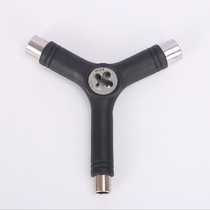 Double-up long board Skateboard Y-type tool Multi-angle nut wrench Repair bridge rod thread plate teeth Debugging maintenance assembly