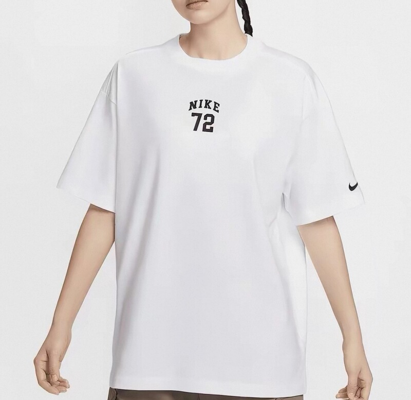 Kuizi's Outlet Nike Women's Sports Casual Loose Breathable Round Neck Short Sleeve T-Shirt If0391-100