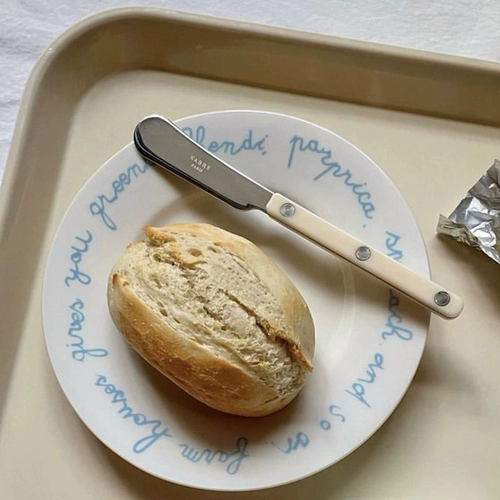 Подлинный французский саблевая масла нож ручной работы из нержавеющей стали 18/10 маленькая таверна серия цветов