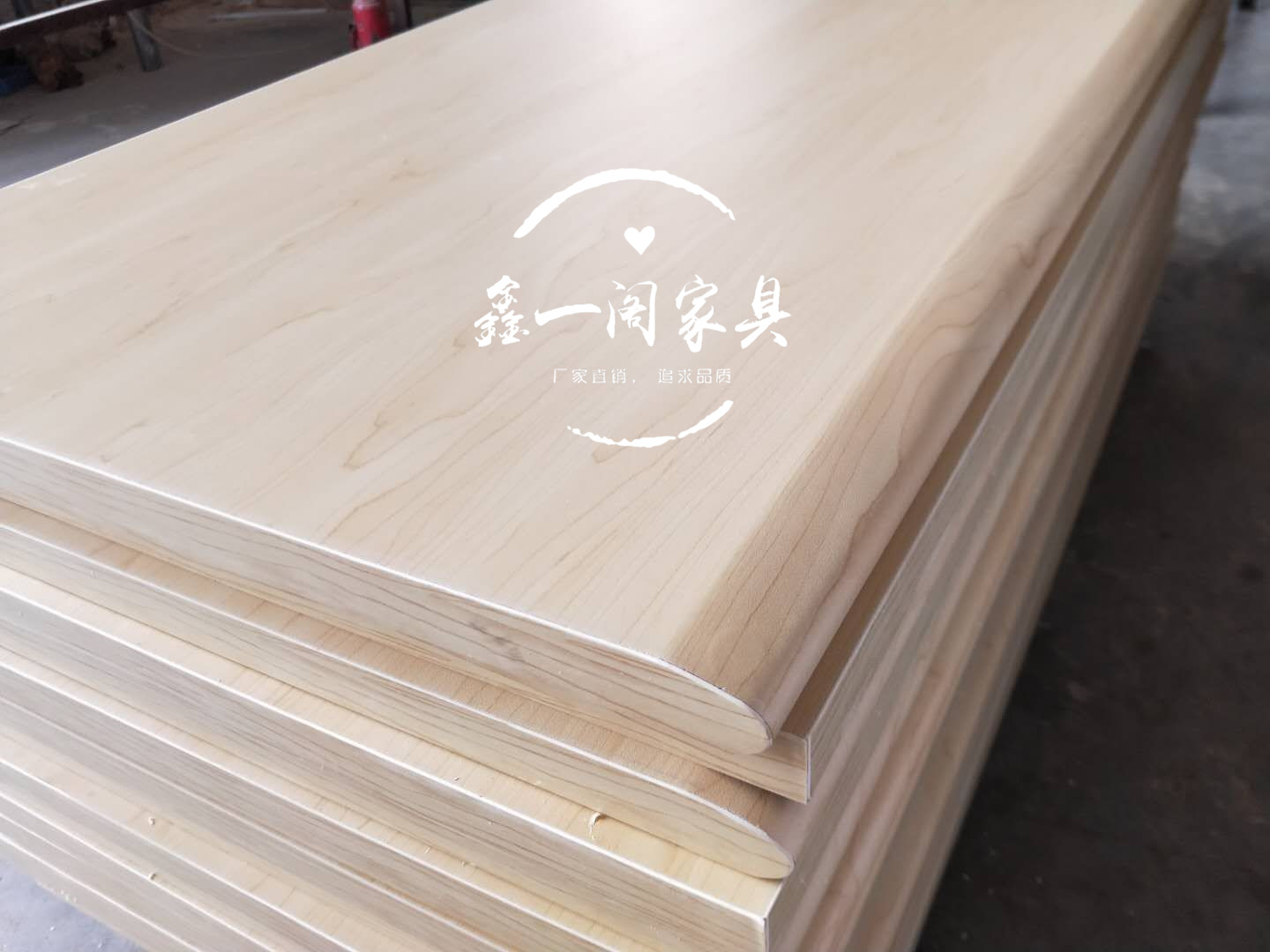 Customized Internet cafe countertop fireproof board desktop aluminum alloy countertop duckbill edge countertop four-corner rounded desktop