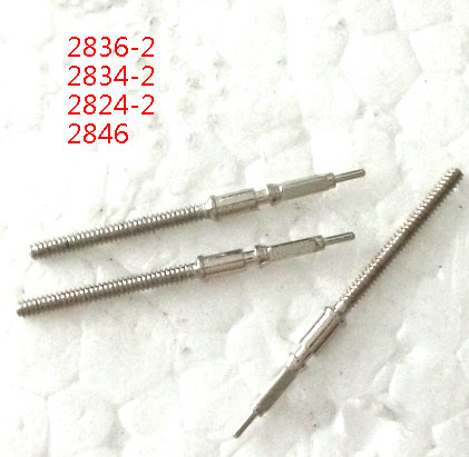 Watch accessories 2836-2 stem 2834-2 watch stem 2824-2 core 2846 self-sustaining stem 2836 stem parts