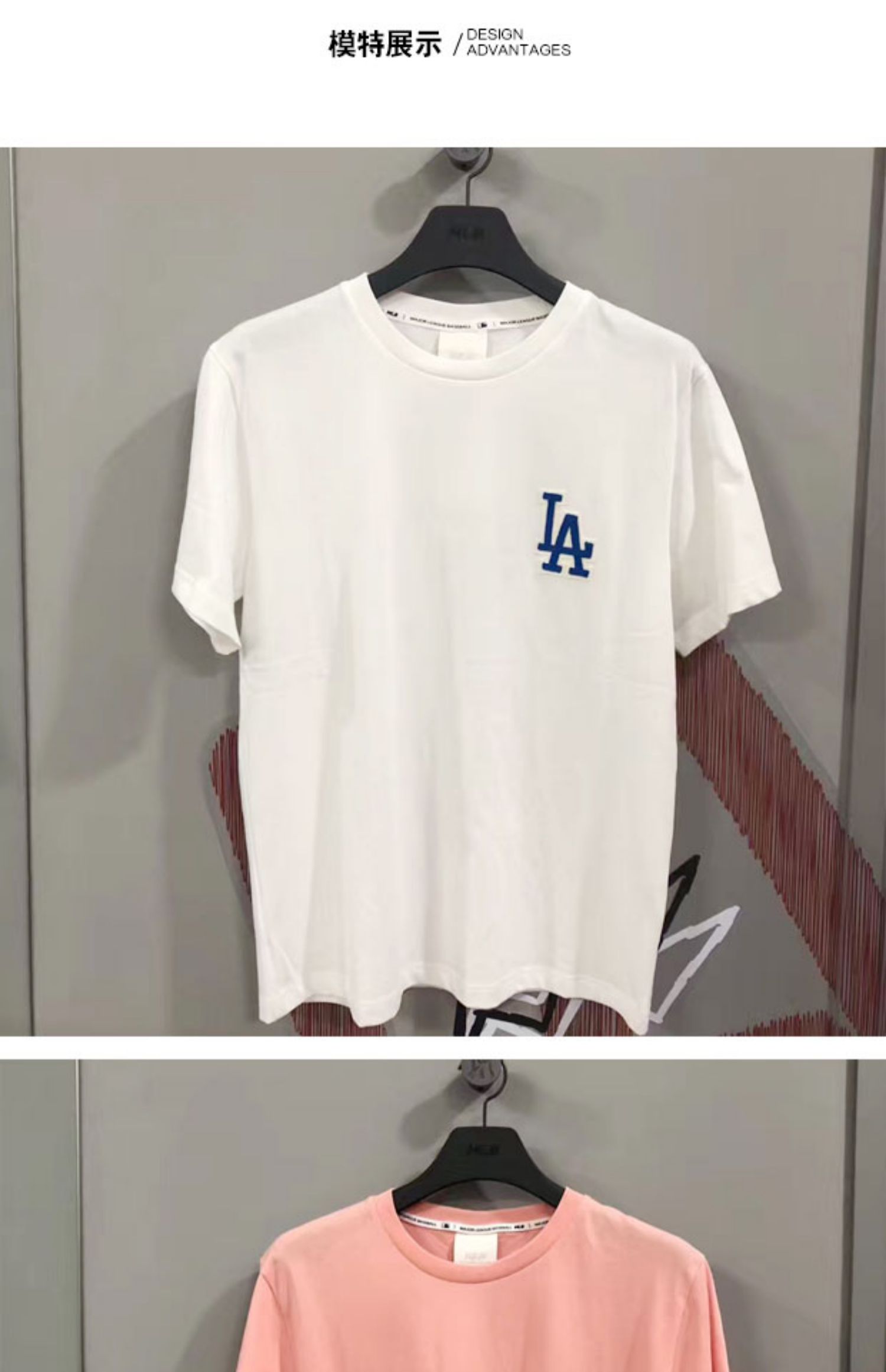 Hàn Quốc MLB tay áo ngắn 19 mùa xuân và mùa hè Phụ nữ mới nửa tay lỏng lẻo mô hình thủy triều dán nhãn hiệu áo thun nam NY Yankees - Áo phông thể thao áo tanktop