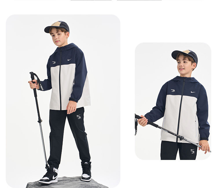 Nike, детская летняя одежда, куртка, весенний утепленный ветрозащитный плащ, тренд сезона 
