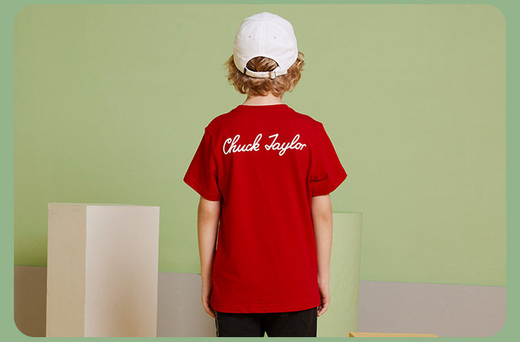 Converse 匡威 男童圆领短袖T恤 天猫优惠券折后￥64包邮（￥89-25）110~165码多款可选