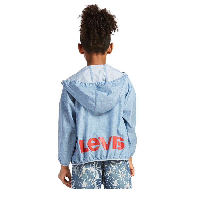 Áo khoác chống nắng trùm đầu mỏng ngoài trời Levi's Levi của 82621JK549-U09 áo bomber trẻ em 