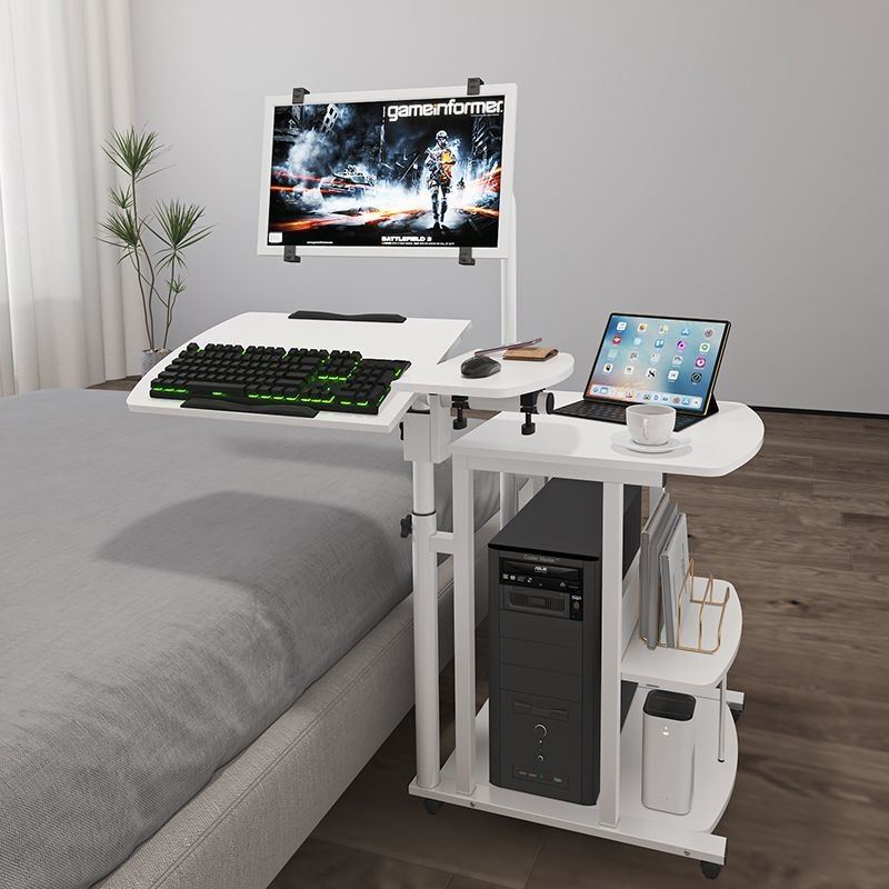 Rotatable Bedside Computer Desk, a Magical Device for Lying down and Using a Computer, Mobile Computer Desk, Floating Bedside Computer Stand